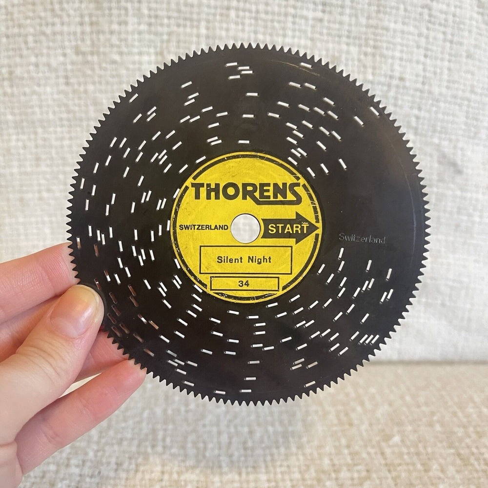 Thorens Switzerland 4‎ 1/2" Disc Classic Christmas Music #34 Silent Night